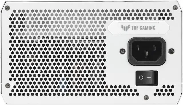 Alt view image 8 of 14 - ASUS TUF Gaming 1000W 80+ Gold White Edition (1000 Watt, Fully Modular Power Supply, 80+ Gold Certified, Military-grade Components, Dual Ball Bearing, Axial-tech Fan, PCB Coating)