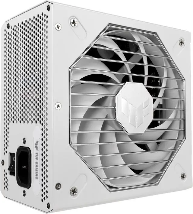 Alt view image 10 of 14 - ASUS TUF Gaming 1000W 80+ Gold White Edition (1000 Watt, Fully Modular Power Supply, 80+ Gold Certified, Military-grade Components, Dual Ball Bearing, Axial-tech Fan, PCB Coating)