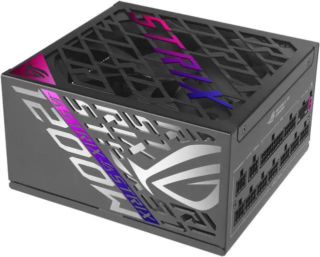 Alt view image 3 of 16 - ASUS ROG Strix 1200W Platinum (Fully Modular Power Supply, 80 Plus Platinum Certified, ATX 3.1, GaN MOSFET, GPU-First Intelligent Voltage Stabilizer, 10-Year Warranty)