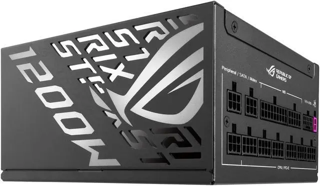 Alt view image 5 of 16 - ASUS ROG Strix 1200W Platinum (Fully Modular Power Supply, 80 Plus Platinum Certified, ATX 3.1, GaN MOSFET, GPU-First Intelligent Voltage Stabilizer, 10-Year Warranty)