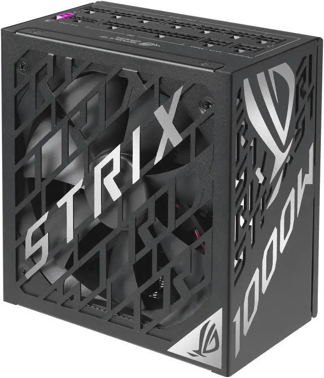 Alt view image 13 of 16 - ASUS ROG Strix 1000W Platinum (Fully Modular Power Supply, 80 Plus Platinum Certified, ATX 3.1, Cybenetics Lambda A+, GaN MOSFET, GPU-First Intelligent Voltage Stabilizer, 10-Year Warranty)