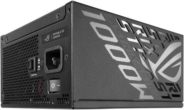 Alt view image 6 of 16 - ASUS ROG Strix 1000W Platinum (Fully Modular Power Supply, 80 Plus Platinum Certified, ATX 3.1, Cybenetics Lambda A+, GaN MOSFET, GPU-First Intelligent Voltage Stabilizer, 10-Year Warranty)
