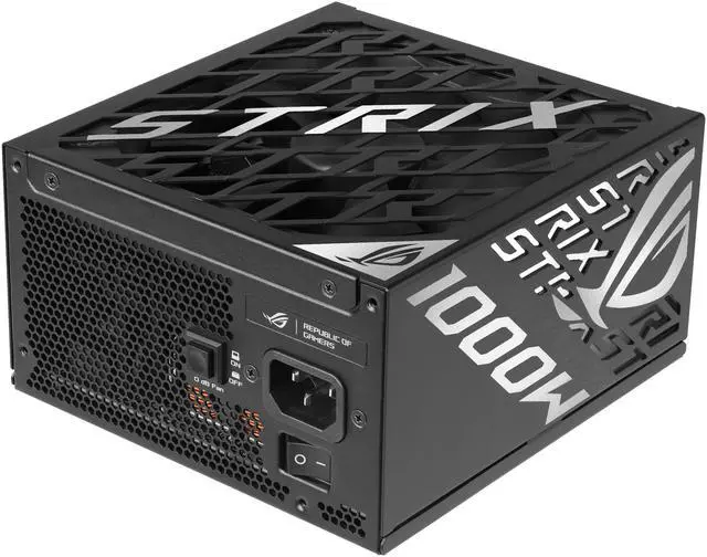 Alt view image 5 of 16 - ASUS ROG Strix 1000W Platinum (Fully Modular Power Supply, 80 Plus Platinum Certified, ATX 3.1, Cybenetics Lambda A+, GaN MOSFET, GPU-First Intelligent Voltage Stabilizer, 10-Year Warranty)