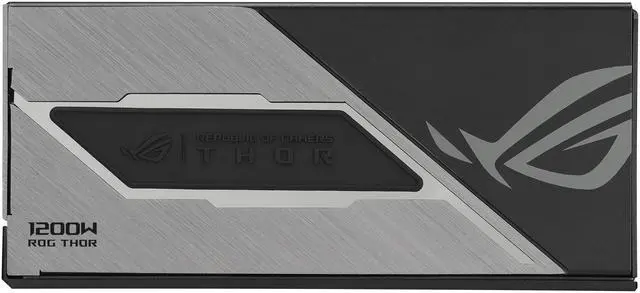 Alt view image 5 of 12 - ASUS ROG Thor 1200W Platinum III PSU (80 PLUS Platinum Certified, ATX 3.1, GaN MOSFET, GPU-First Intelligent Voltage Stabilizer, Magnetic OLED Display, Turbo Mode, 10-Year Warranty)