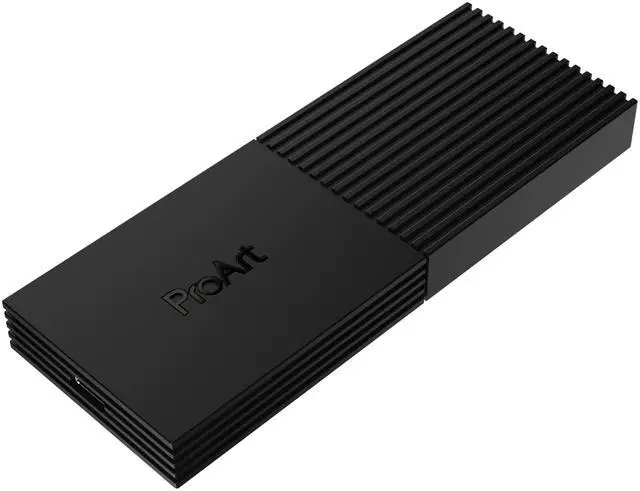 Alt view image 4 of 17 - ASUS ProArt PA40SU SSD Enclosure - USB4 40 Gbps, USB-C, Tool free installation, NVMe SSD support, Smart Cooling, Ultraslim, compatible with Windows 11 and macOS