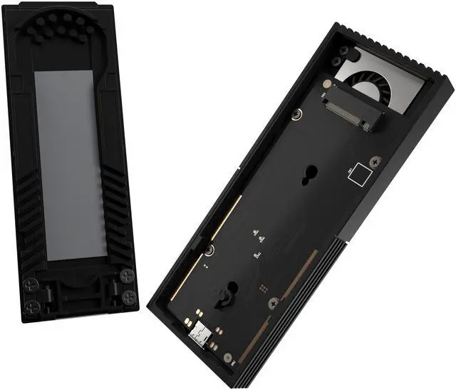 Alt view image 14 of 17 - ASUS ProArt PA40SU SSD Enclosure - USB4 40 Gbps, USB-C, Tool free installation, NVMe SSD support, Smart Cooling, Ultraslim, compatible with Windows 11 and macOS