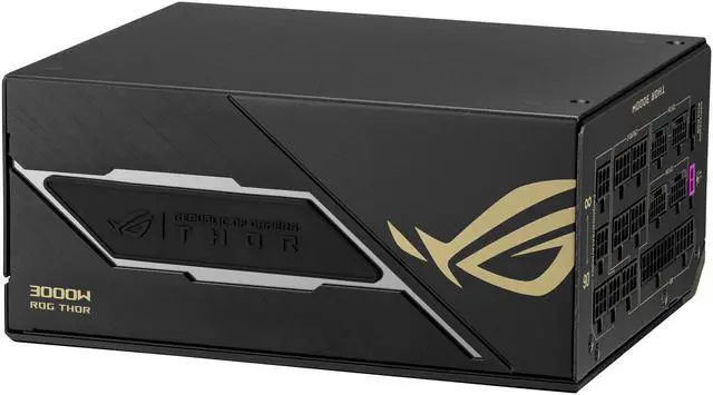 Alt view image 3 of 20 - ASUS ROG Thor 3000W Titanium III Edition 20 (80 PLUS Titanium, Fully Modular ATX, ATX 3.1, PCIe 5.1, ROG Equalizer 12V-2x6 GPU Cable, GaN MOSFET, Patented GPU-First Intelligent Voltage Stabilizer)