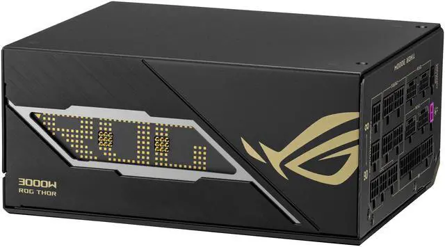 Alt view image 14 of 20 - ASUS ROG Thor 3000W Titanium III Edition 20 (80 PLUS Titanium, Fully Modular ATX, ATX 3.1, PCIe 5.1, ROG Equalizer 12V-2x6 GPU Cable, GaN MOSFET, Patented GPU-First Intelligent Voltage Stabilizer)