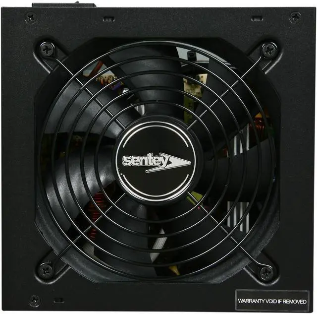 Alt view image 3 of 7 - Sentey Extreme Rock Power ERP600-SS 600 W ATX 12V v2.2 Power Supply