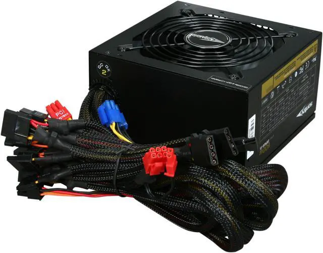 Alt view image 4 of 7 - Sentey Extreme Rock Power ERP600-SS 600 W ATX 12V v2.2 Power Supply