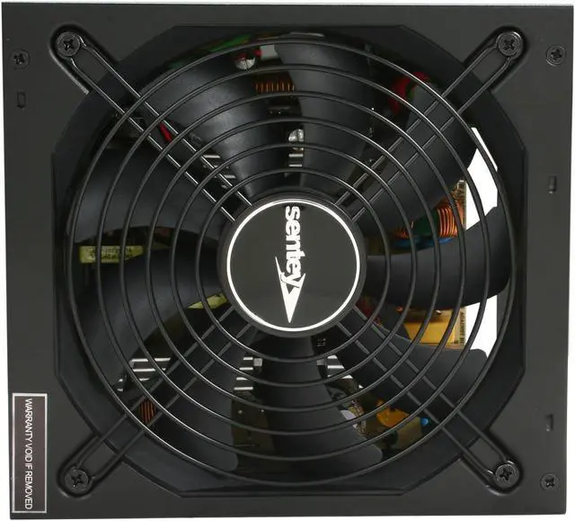 Alt view image 3 of 7 - Sentey Solid Power SDP650-SS 650 W ATX 12V v2.2 & EPS 12V v 2.91 80 PLUS Certified Active PFC Power Supply