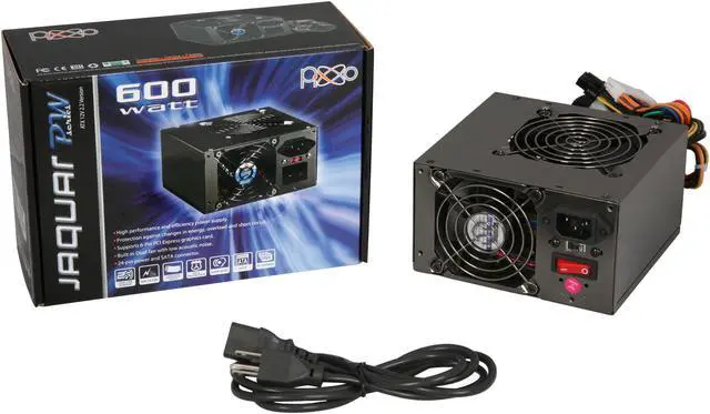 Alt view image 7 of 7 - Pixxo PW-600EQE 600 W Power Supply W/ 110V US Type Power Cord