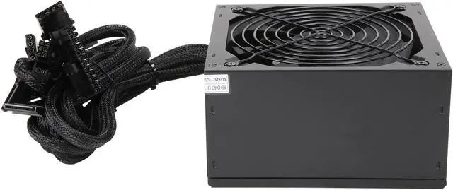 Alt view image 3 of 8 - Apexgaming STG-650 650 W ATX 12V V2.4 / EPS 12V V2.92 80 PLUS GOLD Certified Non-Modular Active PFC Power Supply