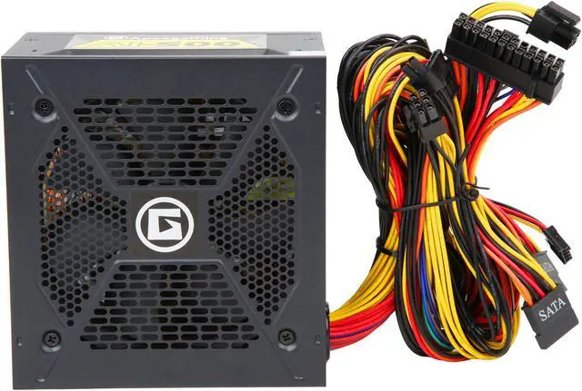 Alt view image 5 of 7 - APEX Apexgaming AI-500 500 W ATX12V / EPS12V 80 PLUS Certified Non-Modular Active PFC Power Supply