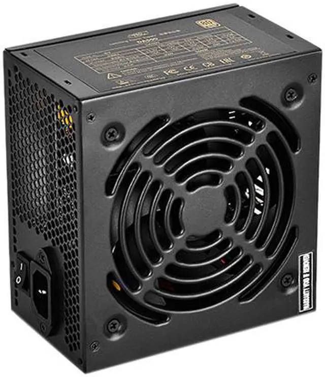 DeepCool DA500 80 Plus Bronze Certified 500W Power Supply, ATX12V ...