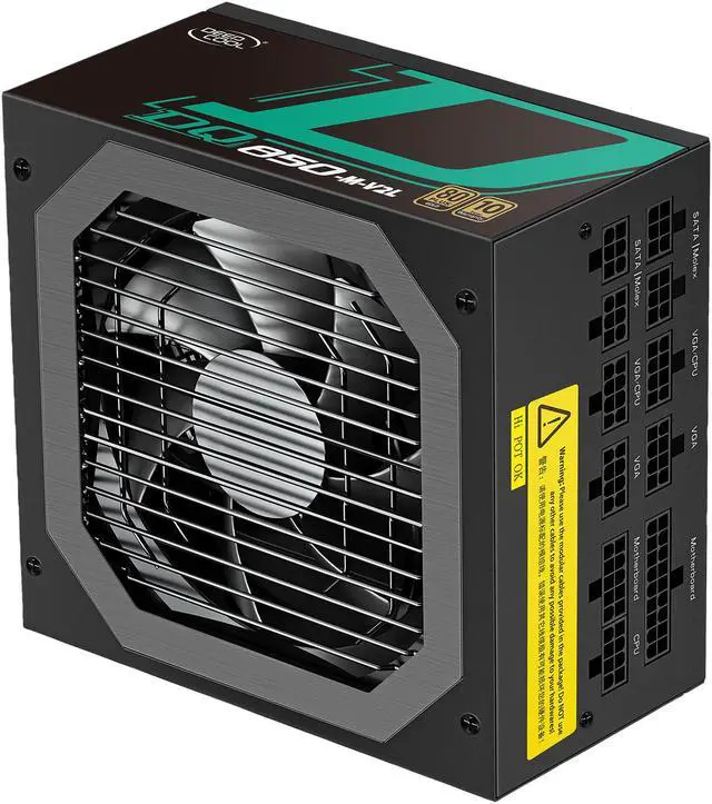 Alt view image 6 of 12 - DeepCool DQ850-M-V2L 850W ATX12V / EPS12V 80 PLUS Gold Certified Fully Modular Power Supply, 10 Year Warranty