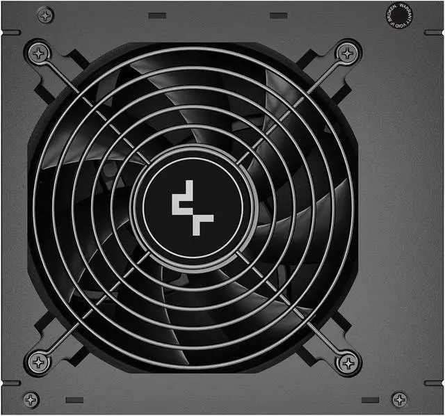 Alt view image 2 of 8 - DeepCool PM750D, 80 PLUS Gold Certified, Non-Modular, Black Flat Cables, 5 Year Warranty, 750 Watts