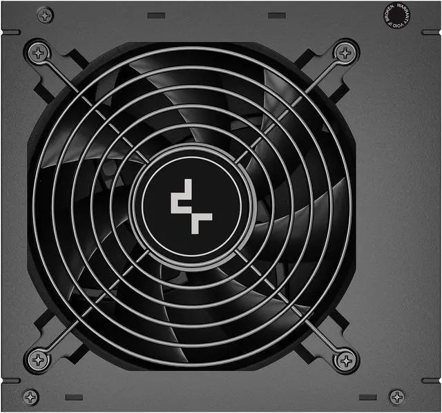 Alt view image 2 of 8 - DeepCool PM850D, 80 PLUS Gold Certified, Non-Modular, Black Flat Cables, 5 Year Warranty, 850 Watts