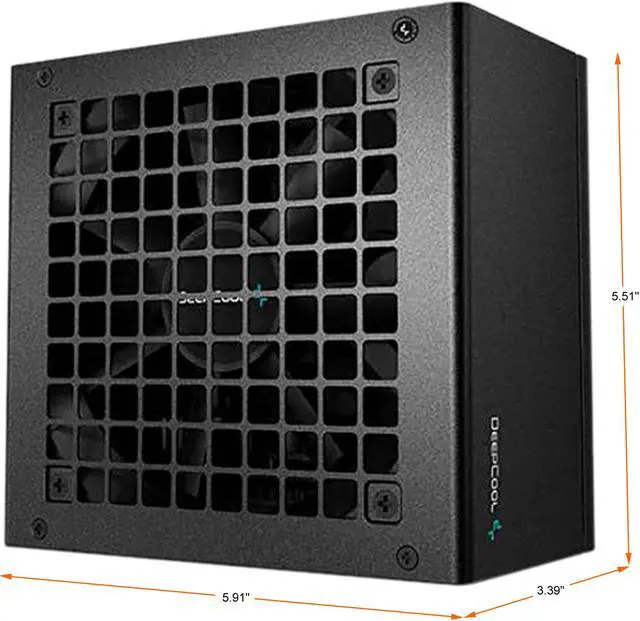 Alt view image 2 of 2 - Deepcool PQ850M R-PQ850M-FA0B-US 850 W ATX12V V2.4 80 PLUS GOLD Certified Full Modular Active PFC Power Supply