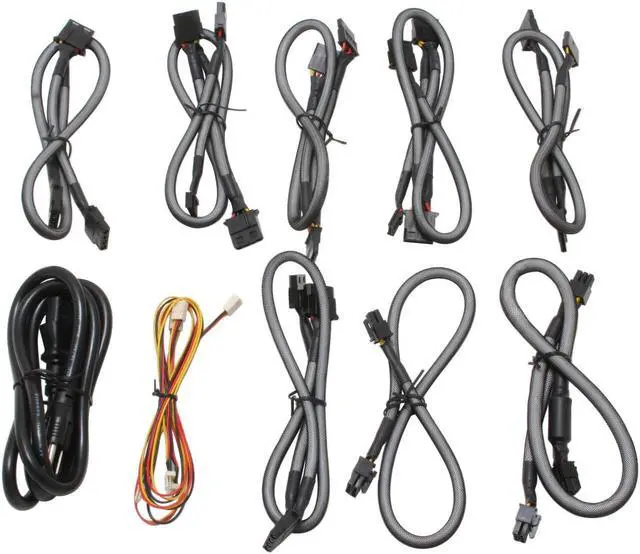 Alt view image 4 of 6 - AeroCool ZERODBA ZERODBA-S500 500 W ATX12V / EPS12V SLI Certified CrossFire Ready Modular Power Supply