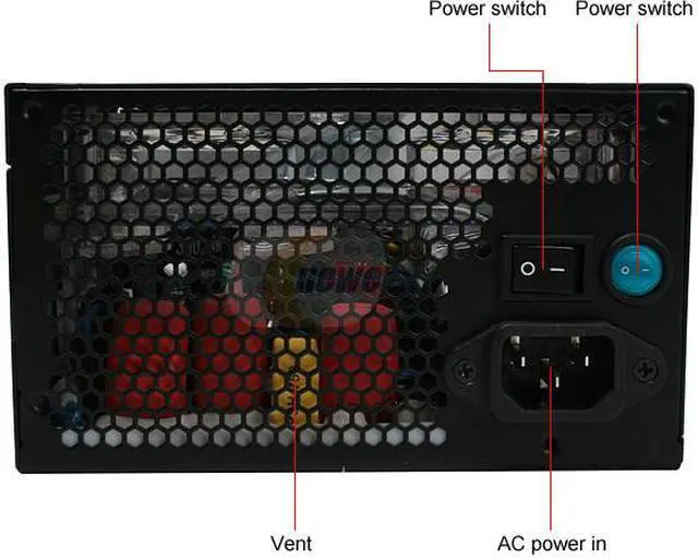 Alt view image 3 of 12 - AeroCool HorsePower 750 W ATX12V V2.2 / EPS12V V2.91 SLI Certified CrossFire Ready 80 PLUS Certified Modular Active PFC Modular LED SLI Power Supply