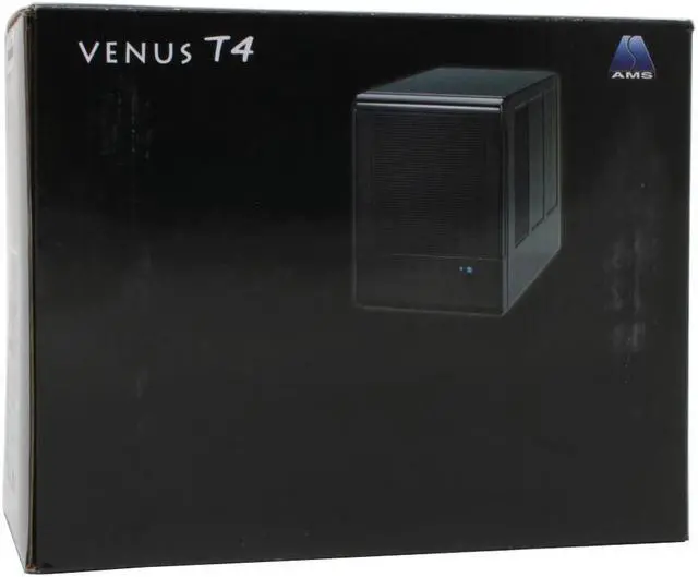 Alt view image 7 of 7 - AMS DC-4044BU ATA/133 IDE connector. IDE1 (Master/Slave) and IDE2 (Master/Slave). USB 2.0 (480Mbit/s) and USB 1.1 (12Mbit/s). AMS VENUS T4 USB RAID Storage