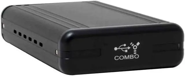 Main image of AMS VENUS DS3 DS-PL3507CBK Aluminum 3.5" IDE USB 2.0 & FireWire 400 External Enclosure - OEM