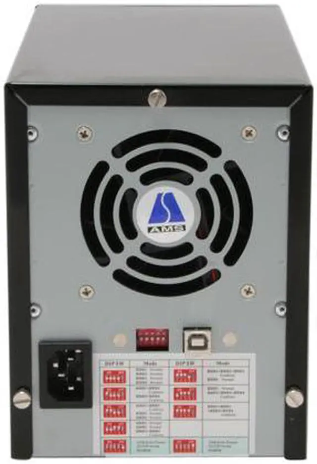 Alt view image 3 of 4 - AMS VENUS T4U DS-2340UBK 3.5" IDE USB 2.0 External Enclosure