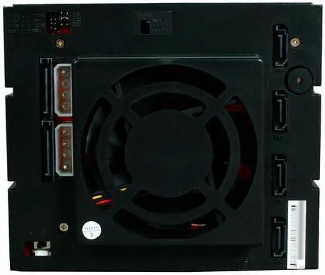 Alt view image 4 of 5 - AMS DS-3141SSBK 4-IN-3 SATA Module