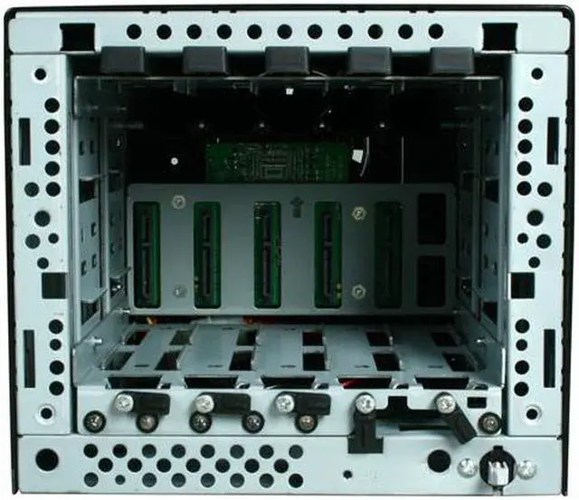 Alt view image 5 of 6 - AMS VENUS ES5 DS-315SES 3.5" Black SATA eSATA External Enclosure