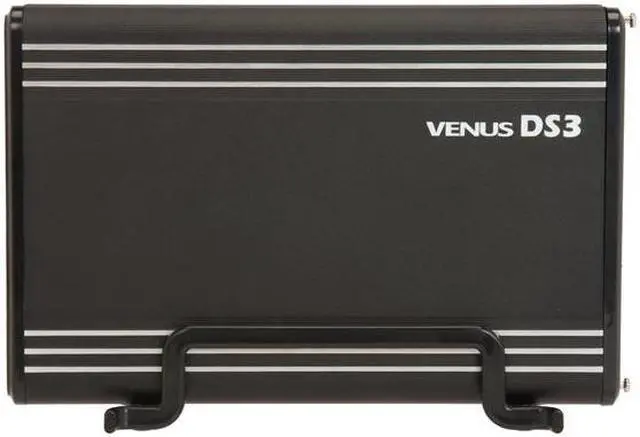 Alt view image 3 of 6 - AMS DS-309SUES Aluminum 3.5" Black SATA USB 2.0 & eSATA External Enclosure