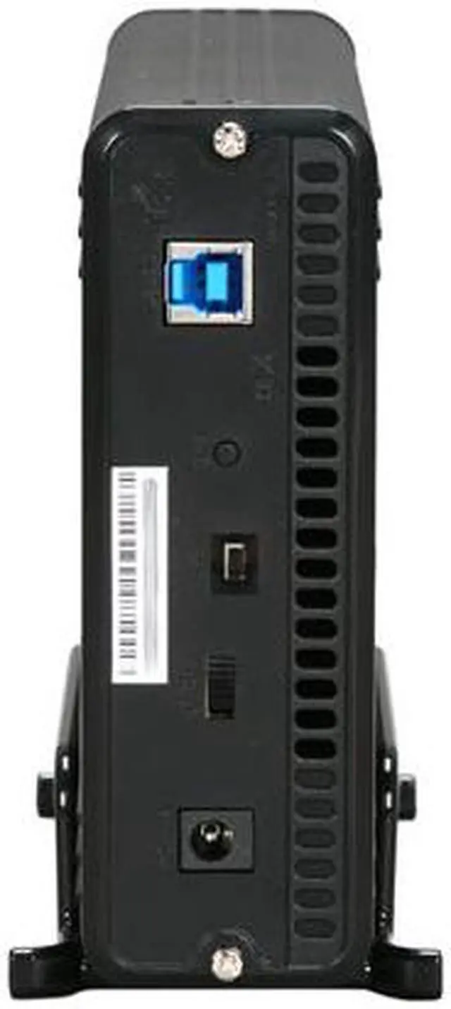 Alt view image 4 of 6 - AMS Venus DS3 DS-309PEU3 Aluminum 3.5" Black SATA USB 3.0 External Enclosure with USB3.0 PCI-E controller