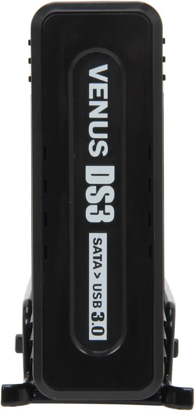 Alt view image 2 of 5 - AMS Venus DS-309U3 Aluminum 3.5" Black USB 3.0 External Enclosure