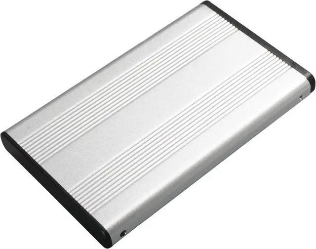 Main image of Link Depot ENWB-25B-SS Aluminum 2.5" IDE USB 2.0 External Enclosure