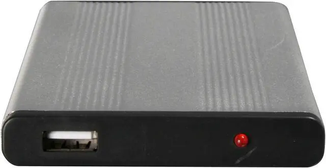 Alt view image 6 of 9 - Link Depot ENWB-25B-SS Aluminum 2.5" IDE USB 2.0 External Enclosure