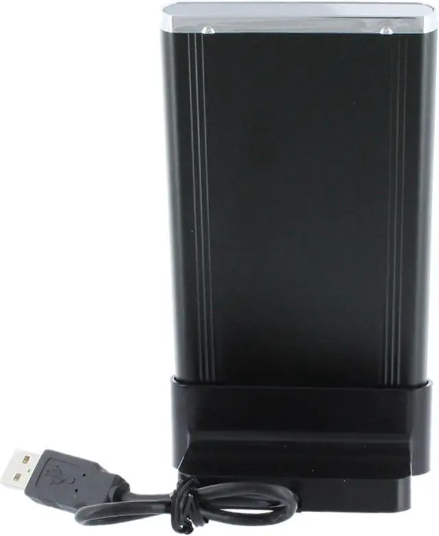 Alt view image 4 of 10 - Link Depot EN-25SATA-DK Aluminum 2.5" Black SATA USB 2.0 External Enclosure with U-Dock