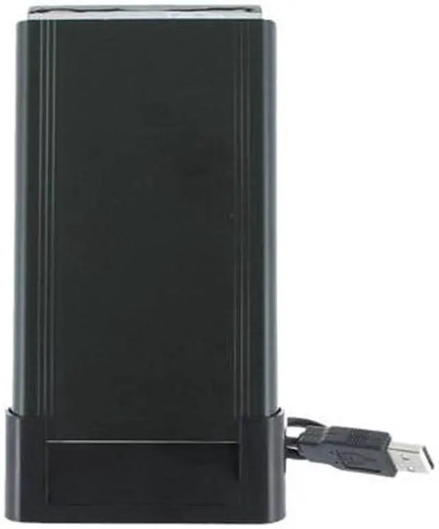 Alt view image 8 of 10 - Link Depot EN-25SATA-DK Aluminum 2.5" Black SATA USB 2.0 External Enclosure with U-Dock