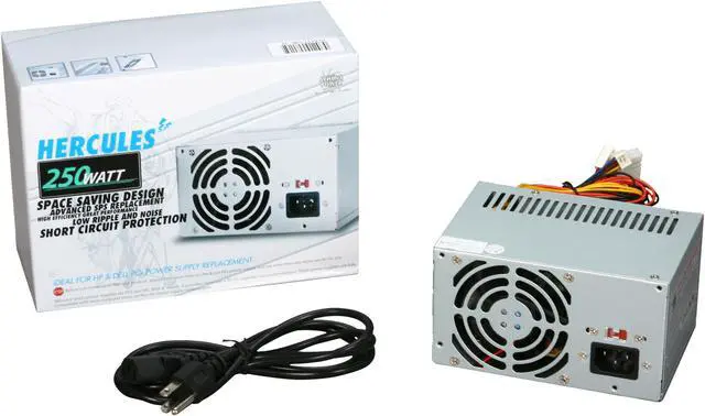 Alt view image 7 of 7 - Athena Power AP-MPS3ATX25 250W Micro PS3 / ATX12V   DELL, HP Replacement Power Supply