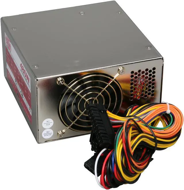 Alt view image 3 of 6 - Athena Power AP-P4ATX48F 480 W ATX12V Ver.2.2 SLI Ready CrossFire Ready Power Supply