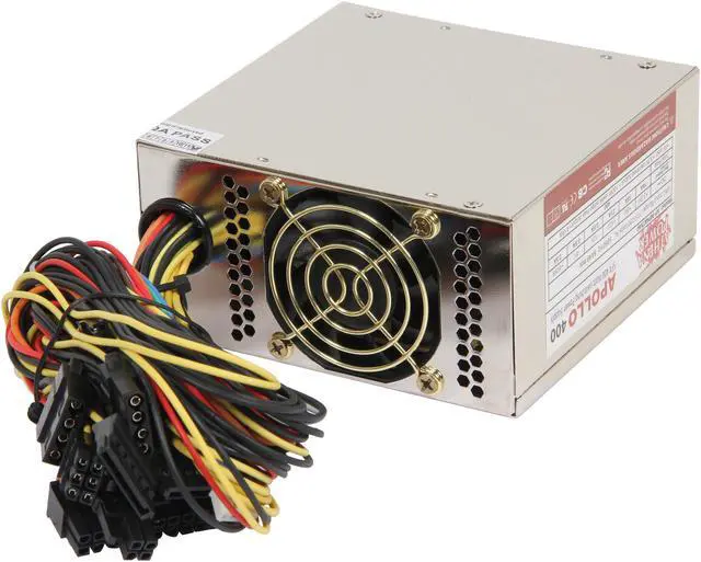 Alt view image 3 of 6 - Athena Power AP-MP4ATX40 400W ATX12V / MicroATX / SFX12V v 2.2 SLI Ready CrossFire Ready   eMachines, HP Upgrades/Replacement Power Supply
