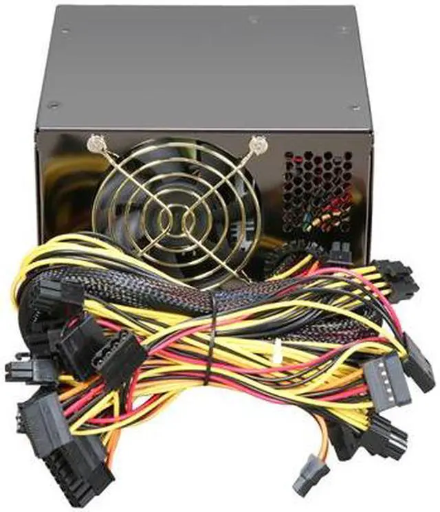Alt view image 4 of 7 - Athena Power AP-P4ATX55FEC Continuous 550W @ 40°C EPS12V Ver. 2.91 SLI Ready CrossFire Ready Nickel Coating PS2 ATX v2.2/ EPS12V Power Supply - OEM
