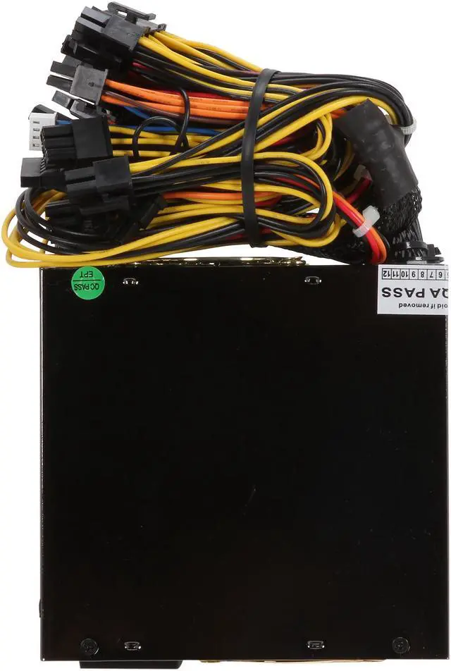 Alt view image 3 of 7 - Athena Power AP-MP4ATX47FE 470 W MicroATX / SFX12V / EPS12V / ATX V2.2 SLI Ready CrossFire Ready eMachines, HP Upgrades/Replacement Power Supply