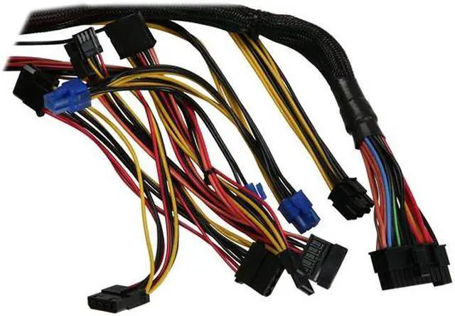 Alt view image 5 of 6 - Athena Power AP-MP4ATX55FEP8 550 W Micro ATX SLI Ready CrossFire Ready 80 PLUS Certified Active PFC Power Supply