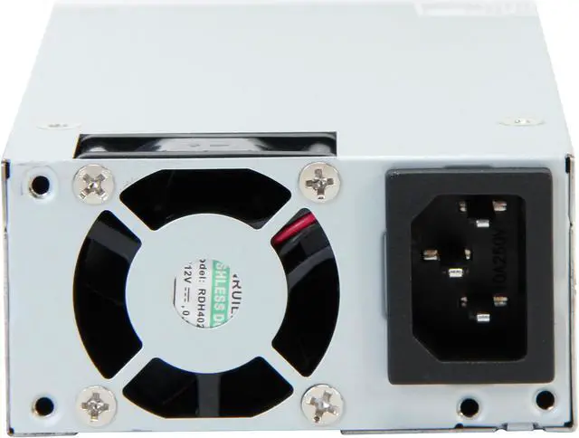 Alt view image 2 of 7 - Athena Power AP-MFATX22 220W Mini ITX / Micro FLEX ATX / ATX12V Active PFC Power Supply for many HP Slimline System Upgrades/Replacement - OEM