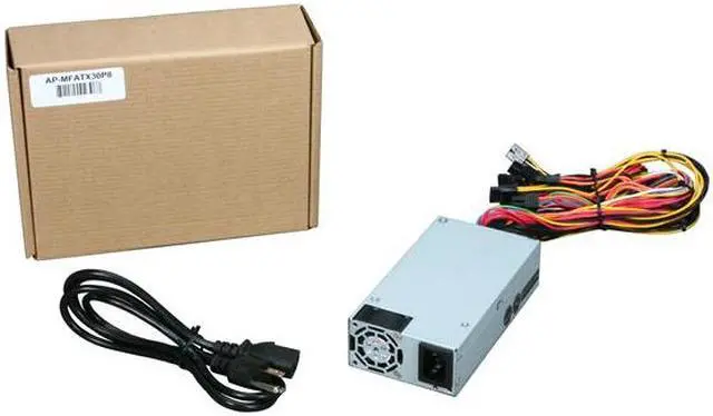 Alt view image 7 of 7 - Athena Power AP-MFATX30P8 20+4Pin 300W Single 80 PLUS Bronze Certified Server Power Supply for 1U Mini-ITX