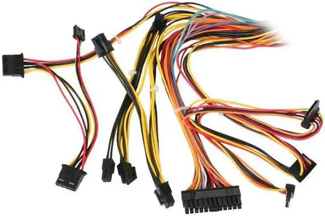 Alt view image 6 of 7 - Athena Power AP-U1ATX40P8 20+4Pin 400W Single 1U EPS 80 PLUS Server Power Supply