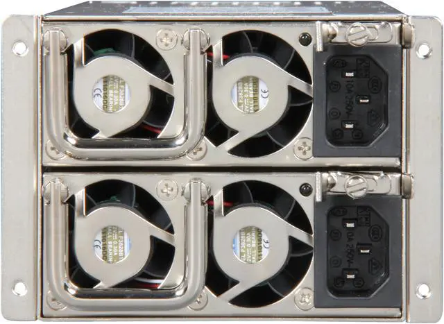 Alt view image 2 of 6 - Athena Power Zippy R2W-6500P 2 x 500 W Redundant 2U Server Power Supply