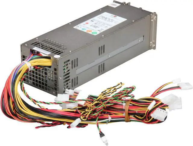 Alt view image 3 of 6 - Athena Power Zippy R2W-6500P 2 x 500 W Redundant 2U Server Power Supply