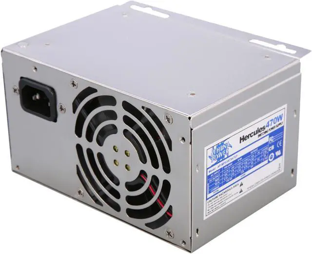 Main image of Athena Power Hercules Series AP-MPS3ATX47EP 20+4Pin Single PS2/PS3 4"(D) EPS-12V 470W PFC