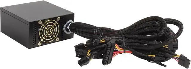 Alt view image 3 of 6 - Athena Power AP-MP4ATX60FEP8 600W MicroATX / SFX12V / EPS12V / ATX V2.2 SLI Ready CrossFire Ready 80 Plus Bronze Certified Power Supply - OEM